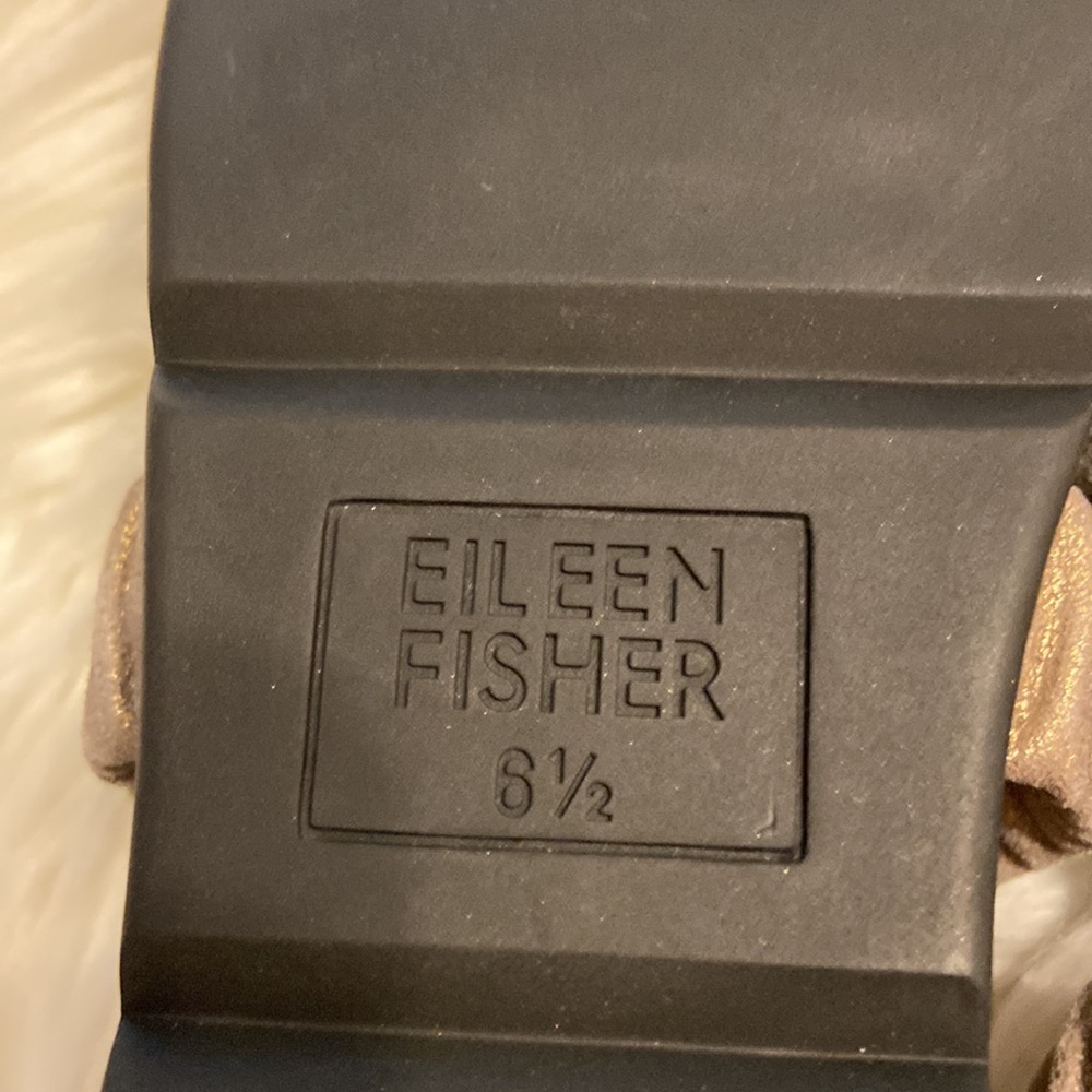 EILEEN FISHER Sandals size 6.5 BNWOT see all photos perfect for summer - Picture 11 of 16